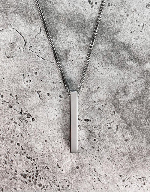 Load image into Gallery viewer, Rectangle Pendant Necklace
